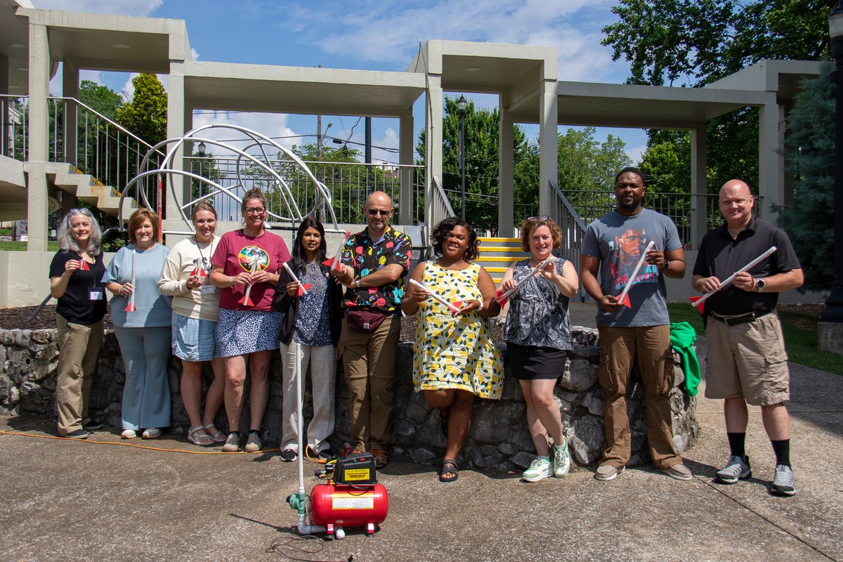 It wouldn’t be a great week of hands-on teacher training for our middle school science teachers without rockets! Thank you Robin Tyler for sharing your expertise with the 2025 National STEM Scholars! #NationalSTEMScholars #STEM #STEMeducation @gattonacademy @giftedstudies