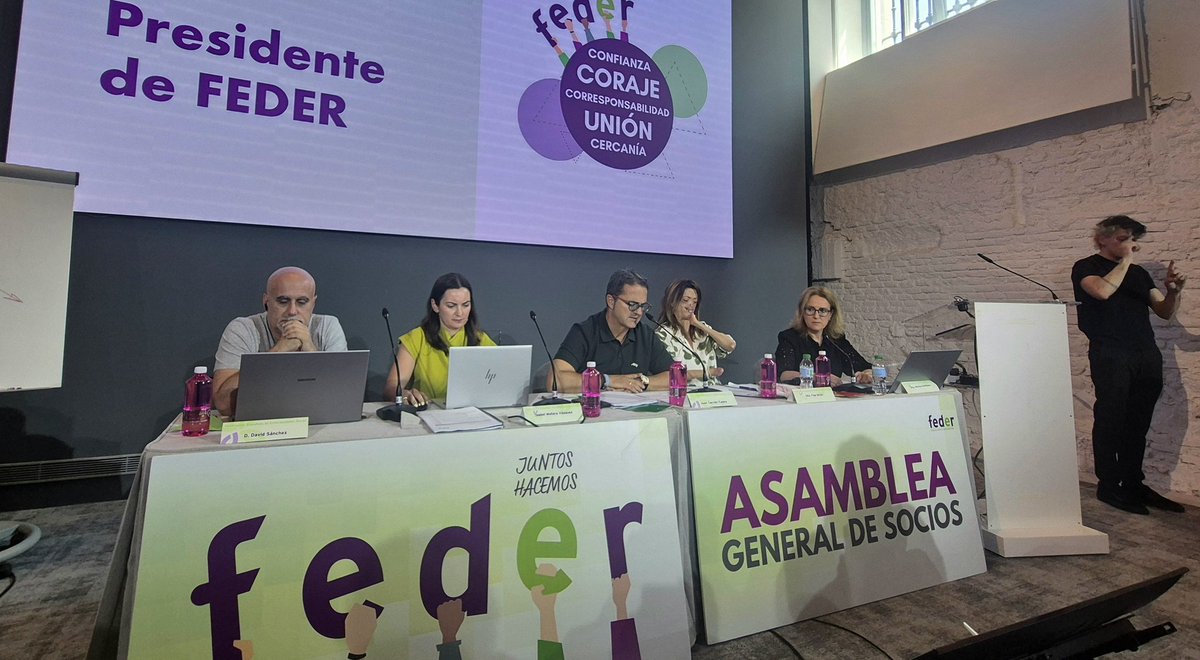 Asistimos a la Asamblea General de Socios de <a href="/FEDER_ONG/">FEDER | Enfermedades Raras</a>
