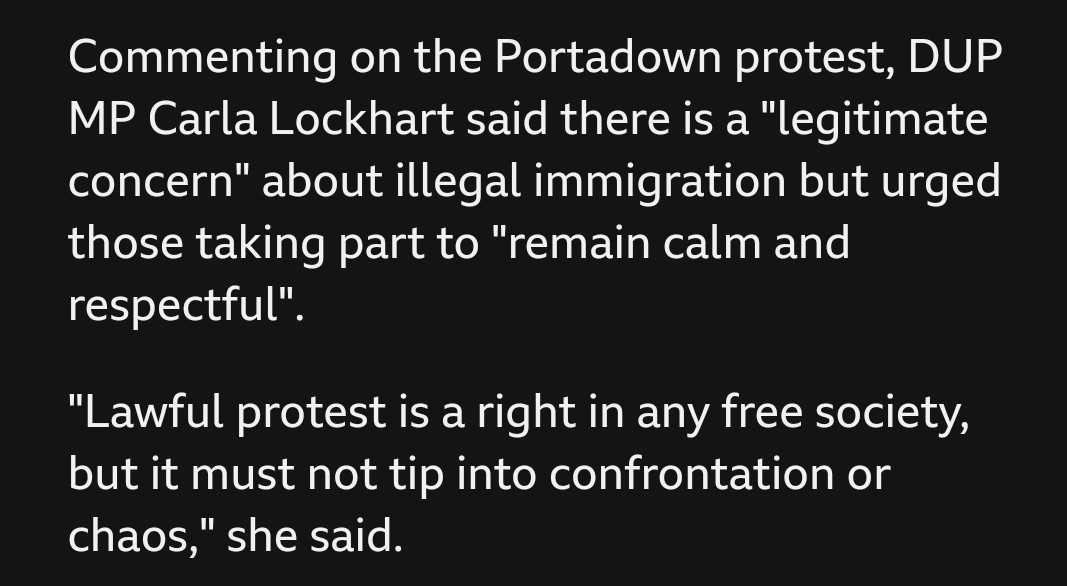 Comments like this from a MP actually encourage the ever growing tensions in Northern Ireland currently. Absolutely typical of the DUP.