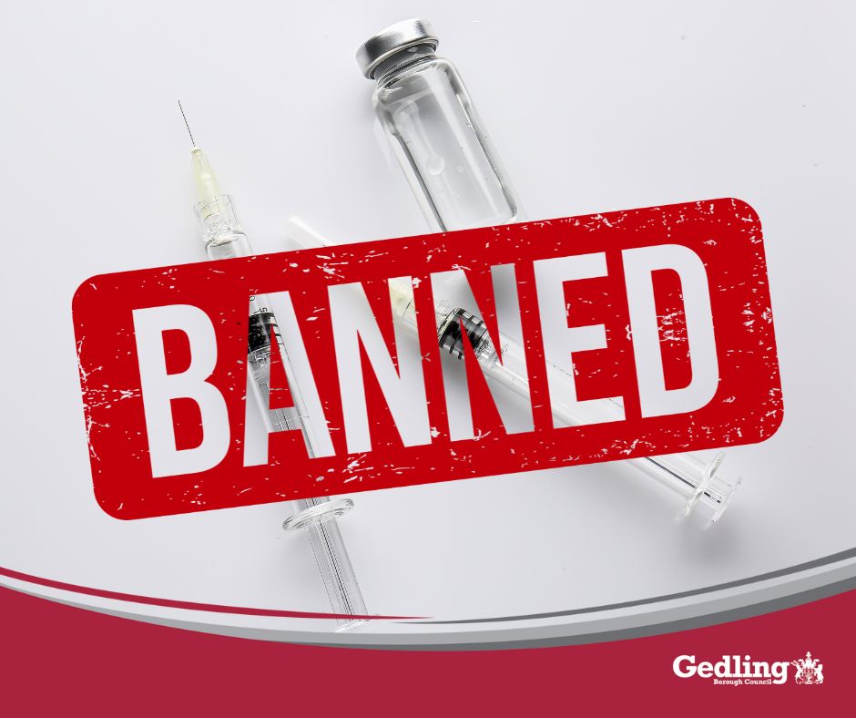 Gedling Borough Council has banned a local business from offering high-risk cosmetic procedures known as Brazilian Butt Lifts after a formal investigation - Full story here orlo.uk/SK8xe