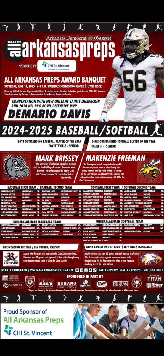 Conway Wampus Cat Baseball Booster Club (@conwaybsbl) on Twitter photo Congrats to these Wampus Cat Baseball 2025 All-Arkansas Prep Award winners
1st Team: Shaun Cover, Jr
Underclass Team: Nate Wanamaker, So
<a href="/CoverShaun26/">Shaun Cover</a>
<a href="/NateWanamaker13/">Nate Wanamaker</a> Congrats to these Wampus Cat Baseball 2025 All-Arkansas Prep Award winners
1st Team: Shaun Cover, Jr
Underclass Team: Nate Wanamaker, So
<a href="/CoverShaun26/">Shaun Cover</a>
<a href="/NateWanamaker13/">Nate Wanamaker</a>