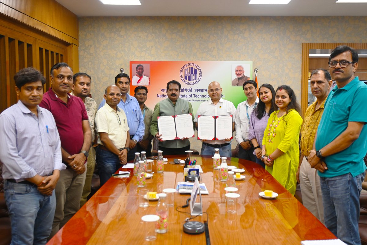 Nitdofficial's tweet image. 📢 @Nitdofficial signs MoU with @Buddy4Study to boost access to scholarships, education loans &amp;amp; subsidy schemes! 🎓💸 Empowering students, removing financial barriers! 💪 #NITDelhi #Buddy4Study #MoU #StudentSupport
More info: buddy4study.com

@drajayksharma 
@Buddy4Study