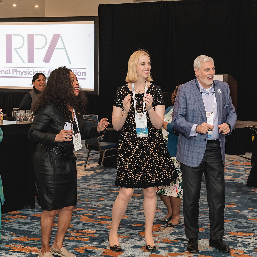 You had to be there... 

At the 2025 Annual Meeting, RPA leadership spontaneously broke into dance with the help of a Motown Legend. 

The scheduled celebration at the Practice Administrators lunch was an event not to be missed... 

#RPA2025