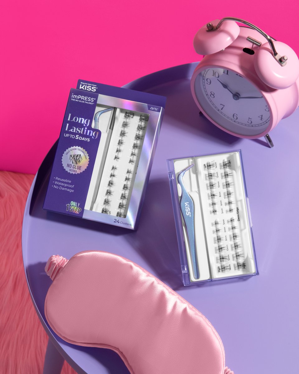 imPRESSBeauty's tweet image. Falsies that give your eyes an instant wake-up call? SAY LESS 😩👌

And the best thing about them?  They're WATERPROOF and last up to 5 DAYS, so your morning routines just got easier ✨

#imPRESS #LongLasting #NoGlue #Falsies #Lashes #LashExtensions #Beauty