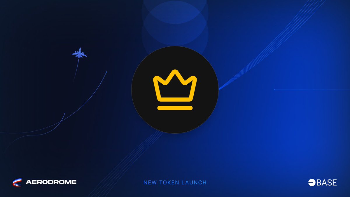 aeroxyz's tweet photo. New Launch Alert: $KING ✈️

A big welcome to @thekingprotocol : "simplifying and unifying restaking rewards into a single, liquid asset"

KING is ready to swap &amp; LP on Aerodrome paired with WETH

Incentives are live https://t.co/HvzEslKIoD