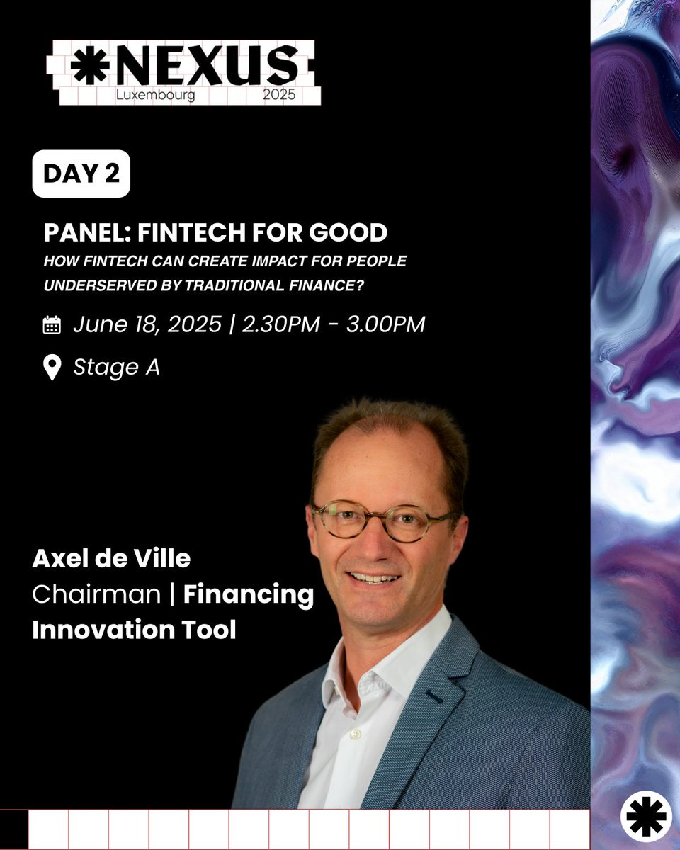 🚀 Watch @the_lhoft's #NexusLuxembourg panel with FIT Chairman Axel de Ville to learn how the Financing Innovation Tool (FIT) helps fintechs in developing countries. More info on FIT 👉 swll.to/ada-fit