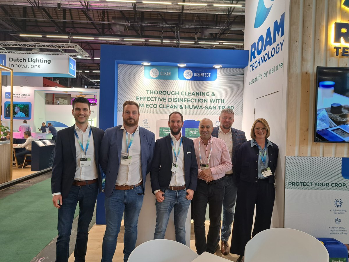 RoamTechnology's tweet image. Thanks to all who visited our booth this week at @GreenTechRAI Amsterdam, in the Netherlands. It was a blast to explore tomorrow’s solutions for today’s horticultural challenges together!