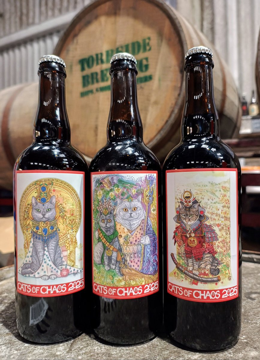 It's been a while...

10 new barrel-aged beers out next week 😎