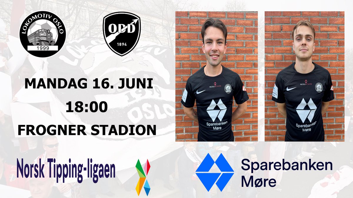 MANDAGSKAMP MOT ODD 2 ⚽️😊

Vårsesongens siste heimekamp står for tur mandag når Odd 2 kjeme på besøk.

Avspark 18:00, Frogner Stadion!