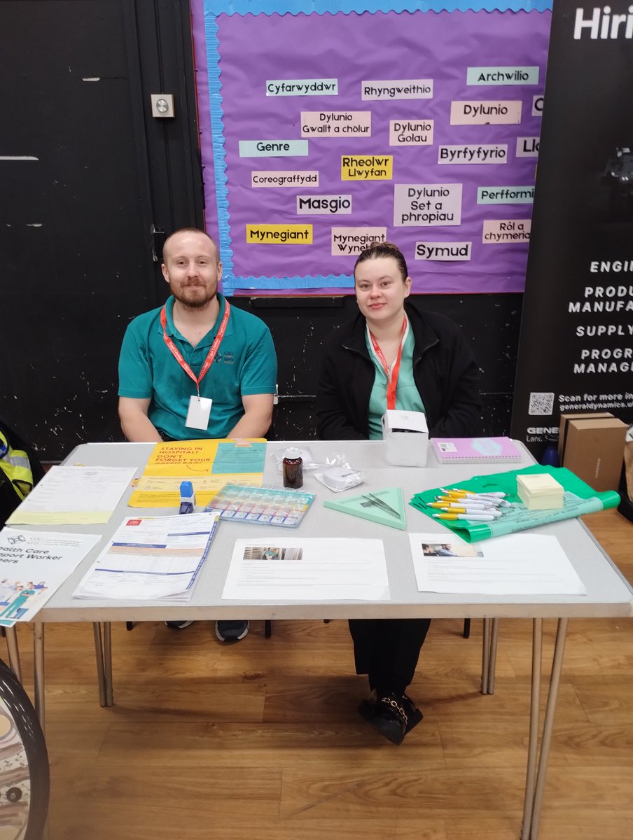 Michele Govier (@govier_michele) on Twitter photo A huge Diolch to all the employers who supported the year 10 & 12 career pathway event <a href="/YsgolLlanhari/">Ysgol Llanhari</a>
this morning. Plenty of careers information & advice for the students. There was a real buzz around the engaging activities provided by the employers. <a href="/CareersWales/">Careers Wales</a> A huge Diolch to all the employers who supported the year 10 & 12 career pathway event <a href="/YsgolLlanhari/">Ysgol Llanhari</a>
this morning. Plenty of careers information & advice for the students. There was a real buzz around the engaging activities provided by the employers. <a href="/CareersWales/">Careers Wales</a>
