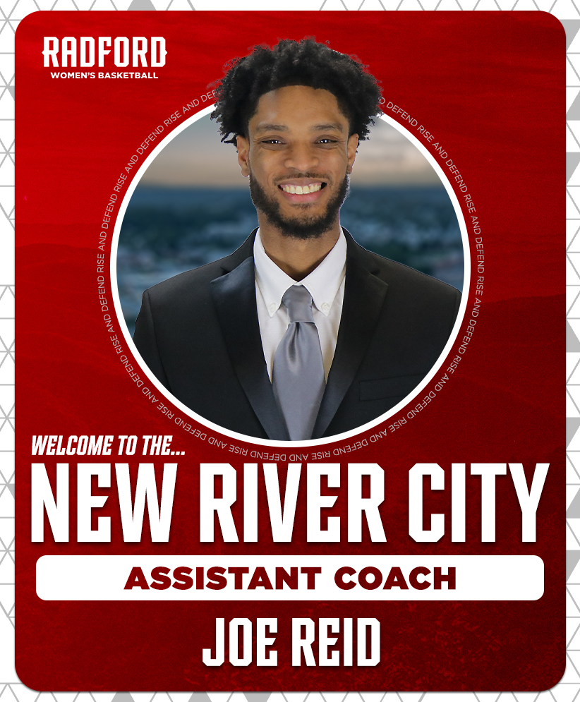 Radford Women's Basketball (@radford_wbb) on Twitter photo We're also excited to welcome to the program Assistant Coach Joe Reid! Let's get to work!🛡️
📰 | tinyurl.com/4mupyp96
#RadfordTough x #RiseAndDefend We're also excited to welcome to the program Assistant Coach Joe Reid! Let's get to work!🛡️
📰 | tinyurl.com/4mupyp96
#RadfordTough x #RiseAndDefend
