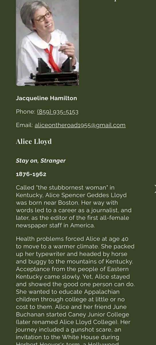 Ky Humanities Chautauqua presents “Stay on Stranger” Alice Lloyd! Absolutely my favorite sessions at the Elevation Summit! #KEDCgrants <a href="/KEDCGrants/">KEDC Grants</a> <a href="/kedc_epic/">EPIC</a>