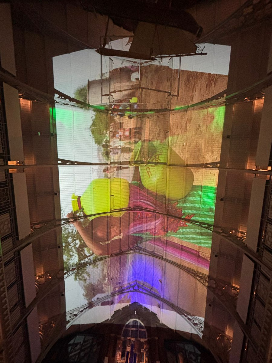 yloxford's tweet photo. ✨ What a night! ✨ We were thrilled to showcase Young Lives' impactful research at the #RightHereRightNow Museum Late Night —especially our new Hub on #ClimateChange & #EnvironmentalShocks.
Our powerful photos lit up the ceiling! 📸
➡️ Discover more https://t.co/jr5ChbABCv https://t.co/36Rhc3BTVF