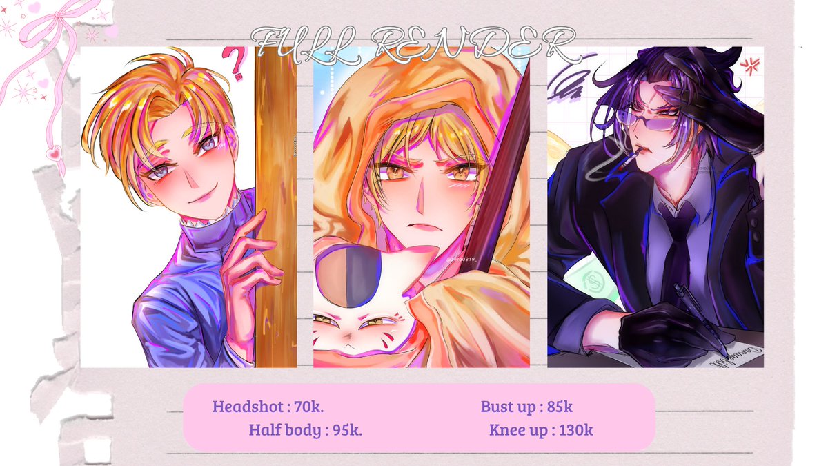 zero0819_'s tweet image. [🔁 &amp;amp; ❤️ are very appreciated]

COMMISSION OPEN 🐝 ✨

Haloo aku buka commission buat lokal 🇮🇩 tersedia full render, sketsa dan YCH hohoho. kalau mau tanya tanya boleh dm yaa (⁠｡⁠•̀⁠ᴗ⁠-⁠)⁠✧

#artidn #zonakaryaid #artistindonesia #commisionsopen