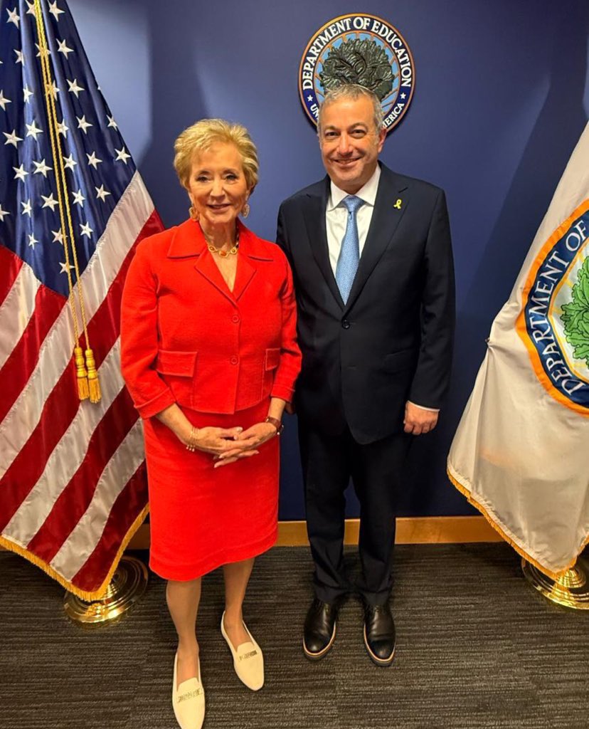Rabbi Dr. Ari Berman (@aribermanyu) on Twitter photo Faith-Based Colleges and Universities built this country—and they are called upon today to rebuild it.
Grateful to meet with Secretary <a href="/Linda_McMahon/">Linda McMahon</a> <a href="/usedgov/">U.S. Department of Education</a> to discuss how FBCUs can lead the way in restoring purpose and values to higher education. Faith-Based Colleges and Universities built this country—and they are called upon today to rebuild it.
Grateful to meet with Secretary <a href="/Linda_McMahon/">Linda McMahon</a> <a href="/usedgov/">U.S. Department of Education</a> to discuss how FBCUs can lead the way in restoring purpose and values to higher education.