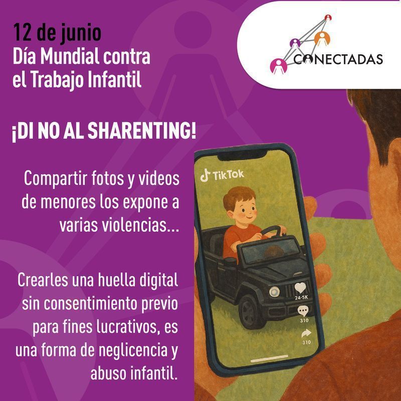 Hoy recordemos que la explotación infantil también ha evolucionado a la par de las nuevas tecnologías. Compartir fotos y videos de menores de edad puede dar paso a sus primeras experiencias violentas. Esto, así como el trabajo infantil, vulnera su infancia y sus derechos.

Como