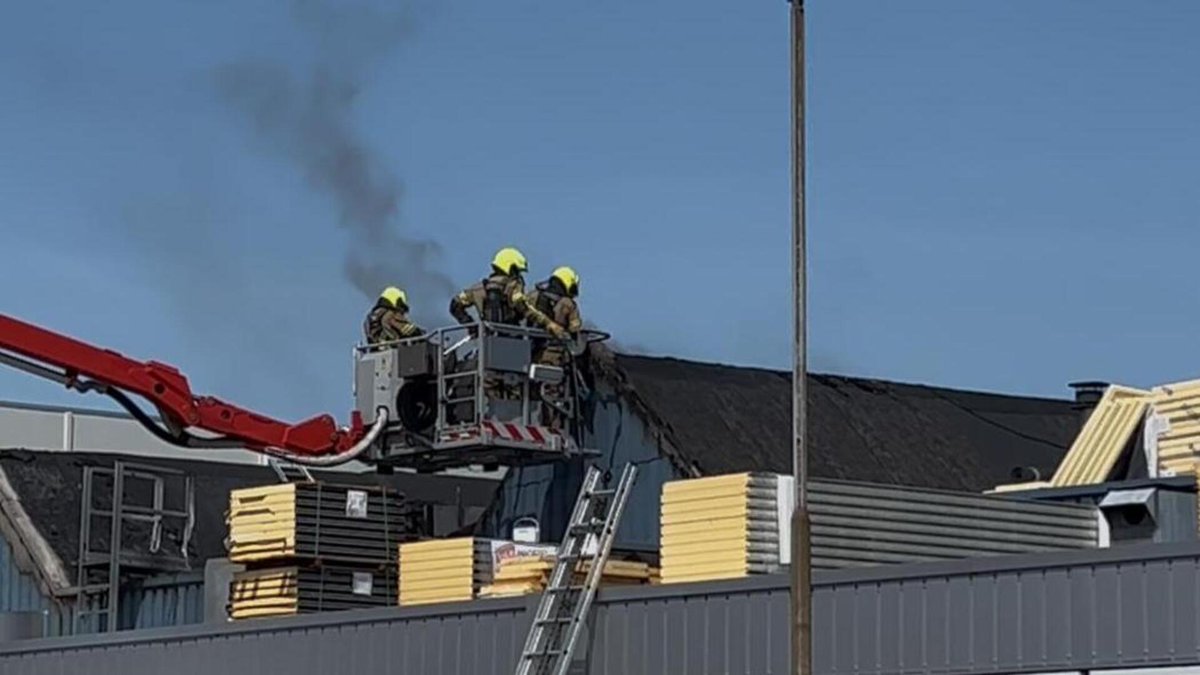 Brand bij bakkerij Daelmans in Nieuwkuijk
