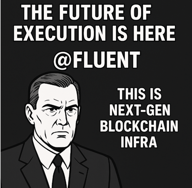 Paulpottackal1's tweet photo. The future of execution is here.... it’s called @fluentxyz  
   - Blended execution layer
   - Multi-VM support
   - Real-world performance

Not just another L1.
This is next-gen blockchain infra.
#FluentNetwork #Web3 #ExecutionLayer https://t.co/FUnxawE5vK
