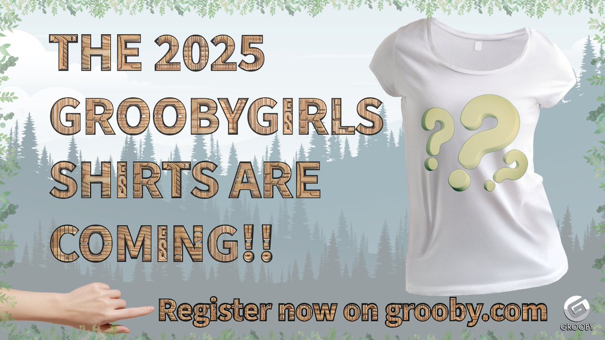 📢 FAO: The GroobyGirls

Our 2025 official shirts are going to print!

If you'd like one, you need to complete our form* (even if we already have your info from previous events). 

Limited number available......so be quick! 
*link below👇