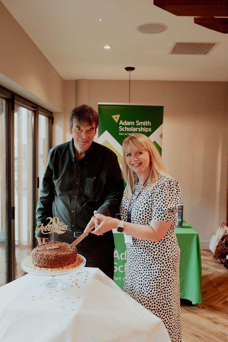 Sir Ian Rankin visited Fife College this week,  launching Winning Voices — a collection of winning entries celebrating 20 years of the Ian Rankin Scholarship.

📚 Read the full story: orlo.uk/7jiyH
👉 Pick up your copy of Winning Voices: orlo.uk/H2jAm