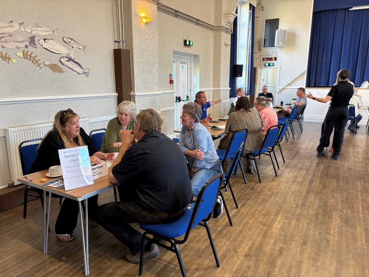 The Post-Appleby Horse Fair Public Drop-In Event will be held on Monday 23rd June 2025 between 5pm - 8pm at Appleby Public Hall. 

More at: applebyfair.org/news-0/2025/po…