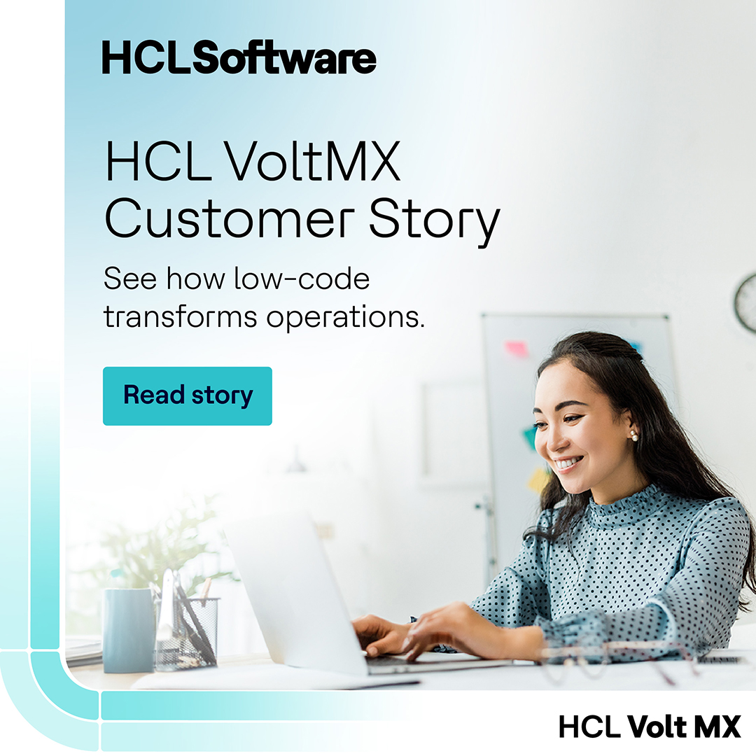 See HCL Volt MX low-code deliver real results! Read how a commercial explosives leader transformed operations using our platform in this compelling customer success story. Proof of tangible business value awaits.

Read now: hclsw.co/sr0skt
#appdev #customerstory #lowcode