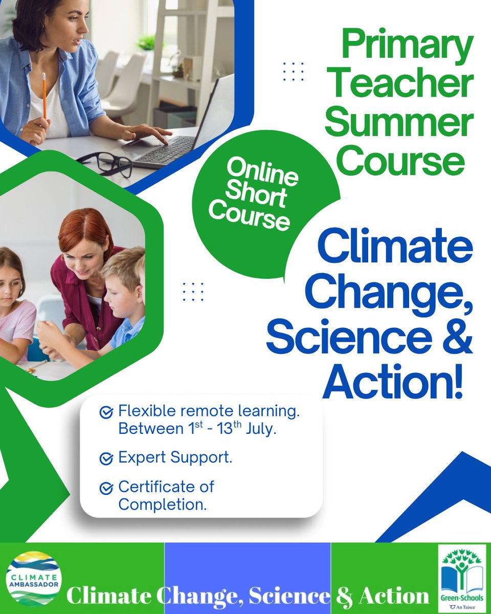 Sign up to our Primary Teacher Summer Short Course in Climate Change, Science &amp; Action!

Our aim is to empower teachers to confidently explore climate change as part of the curriculum and encourage climate action in school communities.

More info here: openlearning.com/courses/climat…