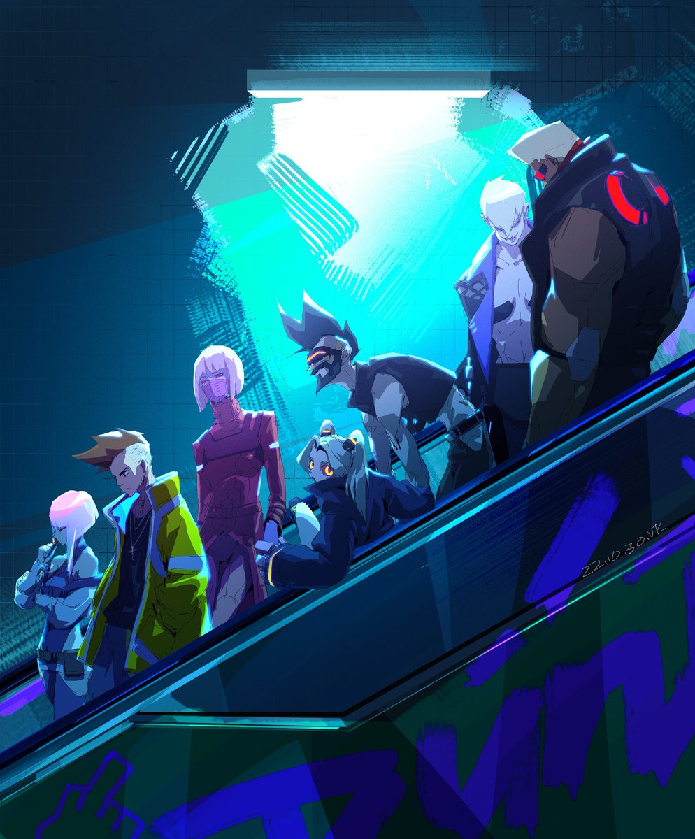 VideoArtGame's tweet photo. Illustration | Cyberpunk: Edgerunners

Artist: @vokizoey1 https://t.co/lPN05FPplW