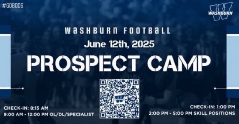 Michael Scott (@michaelsco79290) on Twitter photo Excited to compete at the <a href="/IchabodFTBL/">Washburn Football</a> football camp today and show my skills to the coaching staff.
<a href="/CoachSharpWU/">Coach Ross Sharp</a> <a href="/CoachJTGlen/">Jacob Glendinning</a> <a href="/Dane_Simoneau/">Dane Simoneau</a> <a href="/OdessaFootball/">Odessa Bulldogs Football</a> <a href="/CoachJewell22/">Coach Jewell</a> Excited to compete at the <a href="/IchabodFTBL/">Washburn Football</a> football camp today and show my skills to the coaching staff.
<a href="/CoachSharpWU/">Coach Ross Sharp</a> <a href="/CoachJTGlen/">Jacob Glendinning</a> <a href="/Dane_Simoneau/">Dane Simoneau</a> <a href="/OdessaFootball/">Odessa Bulldogs Football</a> <a href="/CoachJewell22/">Coach Jewell</a>