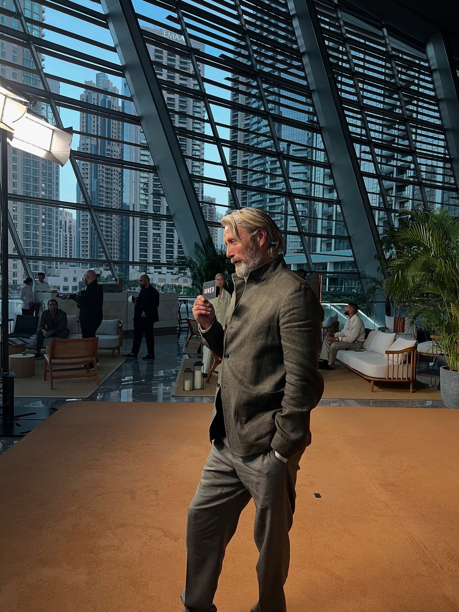 noforts's tweet photo. Mads Mikkelsen in Dubai https://t.co/HKucje1aSl
