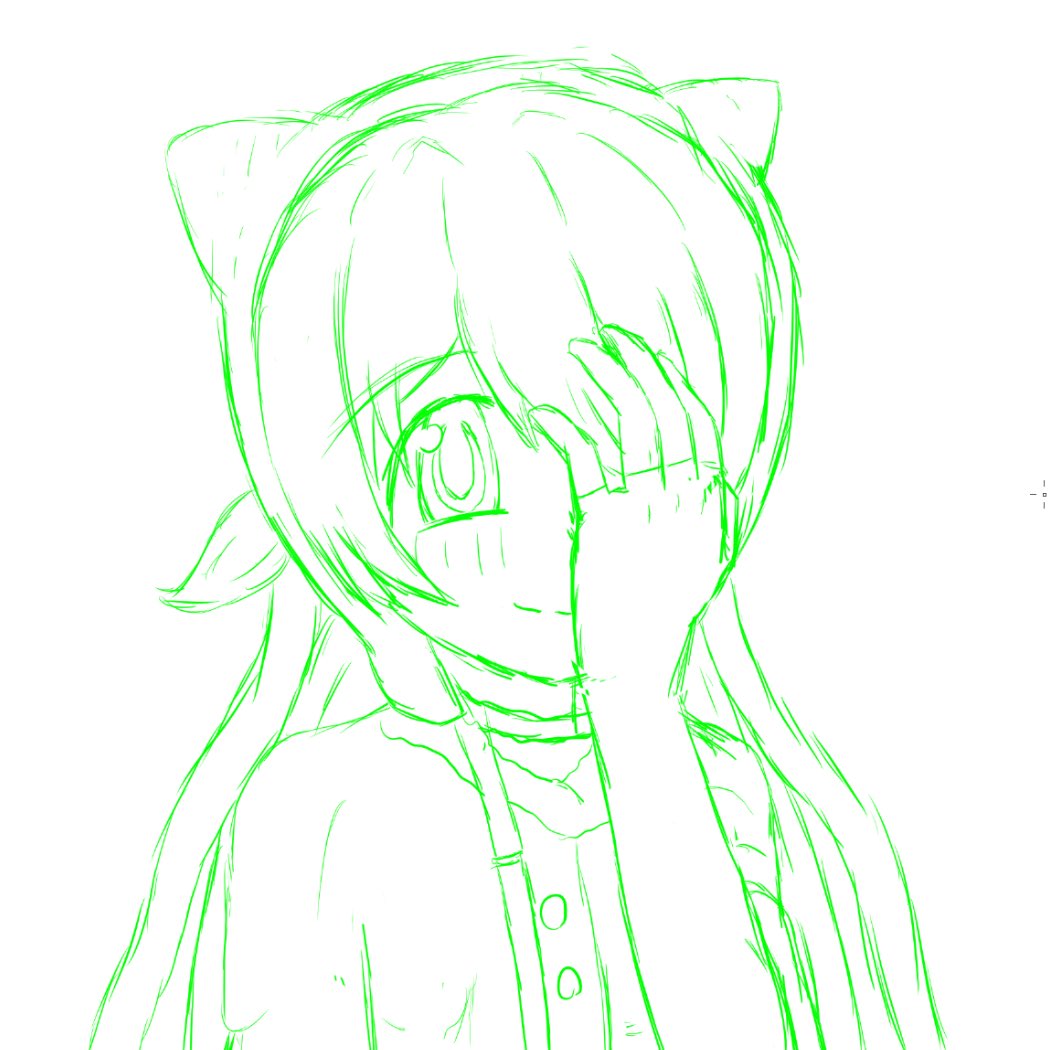 117日目
表情を意識して描きました
昨日のやつは無しで
 #イラスト練習
