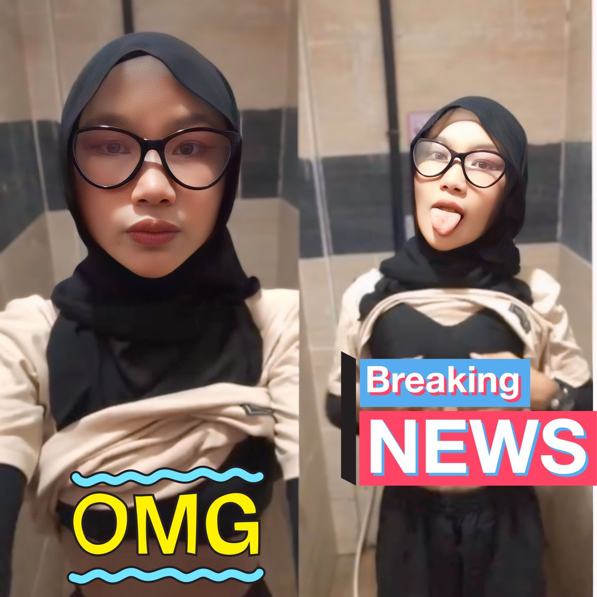Hijab kacam4ta eksib di t0ilet mall t.coNgDK23SmG5 t.coJQ...