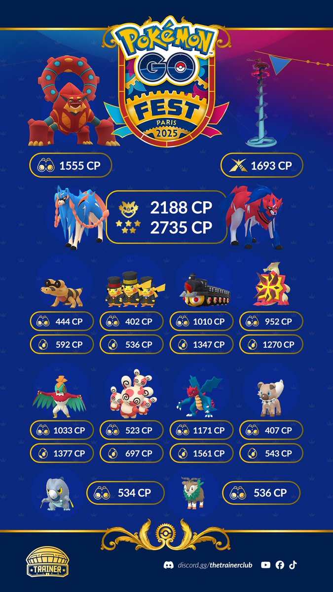 Paris GO Fest Wallpaper! 

RT to share 🔥🙌🏼

#PokemonGOFest2025