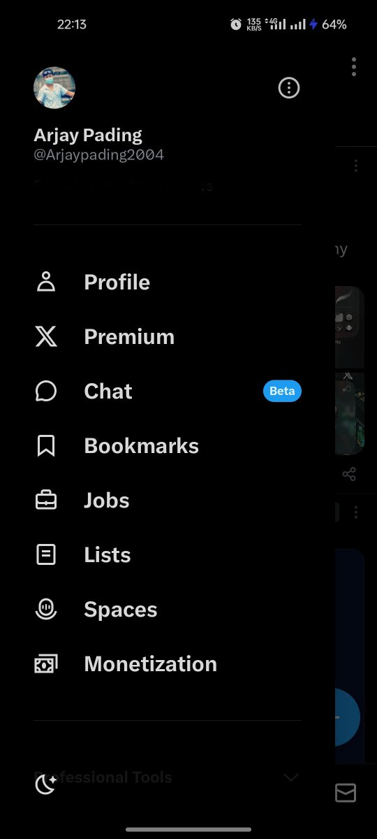 Arjaypading2004's tweet photo. Wow³ Naa nay X CHAT 

Unta ma chada ang UI &amp; UX para daghan mag use. Basi ma himo na gyud ni ni elon musk iyng gusto nga super app or all in one app nga gina vision sa X (formerly twitter). https://t.co/3ry0cLdH6O