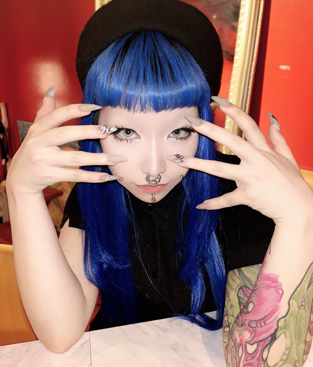 ぴっちゃん撮ってくれた☠️💙