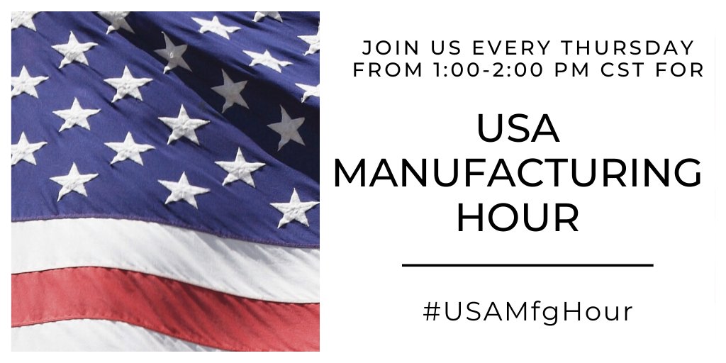 DCSC Inc. (@dcscinc) on Twitter photo 🚨Today's the day! 🚨Please join us at 1CT for 🇺🇸#USAMfgHour 🇺🇸 Our presenter will be Kirsten Austin of <a href="/DCSCInc/">DCSC Inc.</a> and we will be talking about "USA Manufacturing – From Strive to Thrive" How to join: Follow #USAMfgHour and jump into the conversation! <a href="/SocialSMktg/">Ruby+Social Success Marketing</a> <a href="/NigelTPacker/">Nigel T Packer - Digital Customer Experience</a> 🚨Today's the day! 🚨Please join us at 1CT for 🇺🇸#USAMfgHour 🇺🇸 Our presenter will be Kirsten Austin of <a href="/DCSCInc/">DCSC Inc.</a> and we will be talking about "USA Manufacturing – From Strive to Thrive" How to join: Follow #USAMfgHour and jump into the conversation! <a href="/SocialSMktg/">Ruby+Social Success Marketing</a> <a href="/NigelTPacker/">Nigel T Packer - Digital Customer Experience</a>