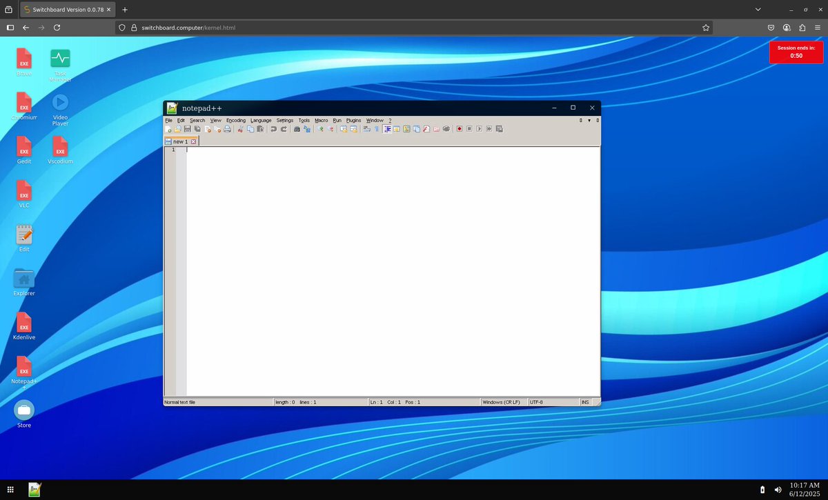 swtchbrdcmptr's tweet image. Take Notepad++ everywhere you go with Switchboard.

switchboard.computer

#cloudcomputing #cloudgaming