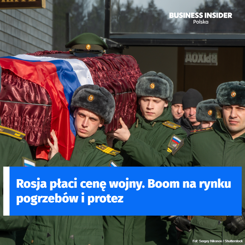 BIPolska's tweet photo. https://t.co/tq6zOJdJQp ⬅️ Sygnały kryzysu w Rosji. Wydatki na pogrzeby i protezy rosną w zawrotnym tempie
#Rosja #kryzys #pogrzeby #protezy #wojna #wydatki https://t.co/h7sGdyqfRl