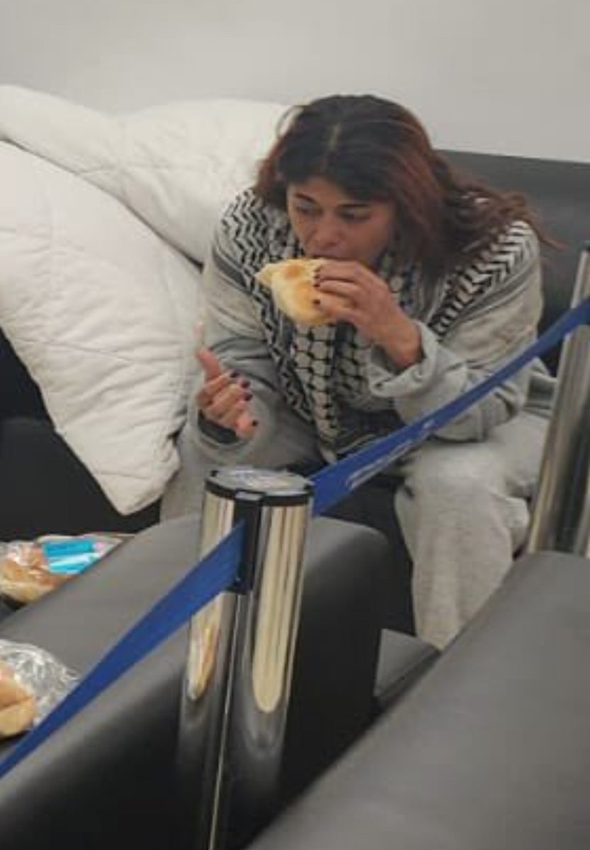 halteconnerie's tweet image. 🔴 Rima Hassan a mis à exécution sa menace d'entamer une fin de la grève