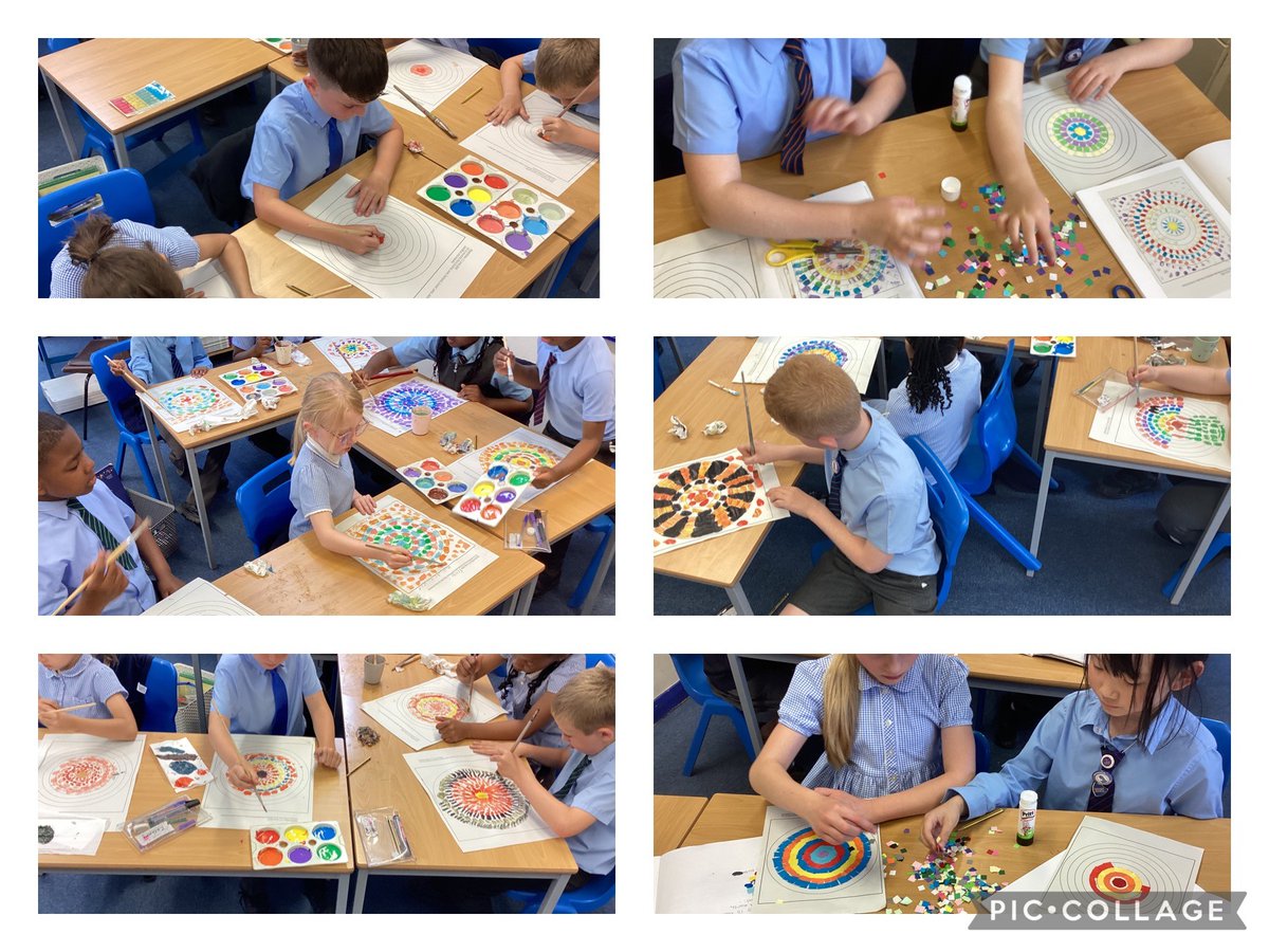 Mount_Carmel1's tweet image. Year 3 have  explored the colourful world of Alma Thomas, drawing inspiration from her abstract style! They crafted stunning landscapes using pointillism and collage-brilliant bursts of creativity all round. 🎨✨ #AlmaThomas #ArtWeek