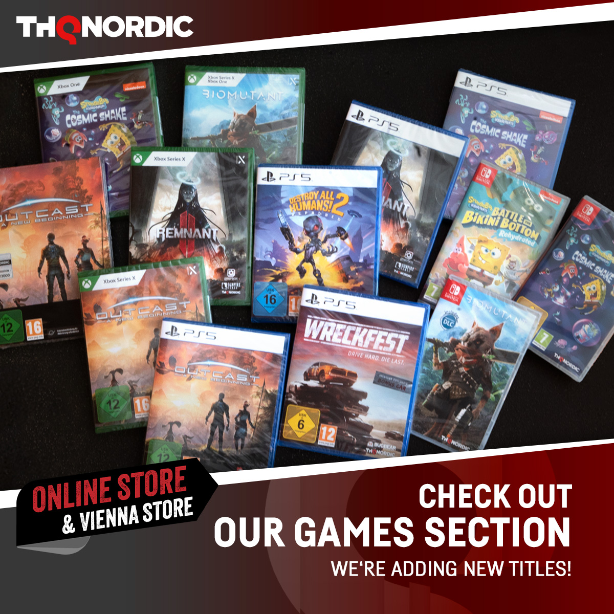 THQNordicStores's tweet image. We're talking about Games - some are already classics and some that have the potential to quickly become a new favourite too! Why don't you come over for a stroll?
#games #thqnordic #thqnordicstores