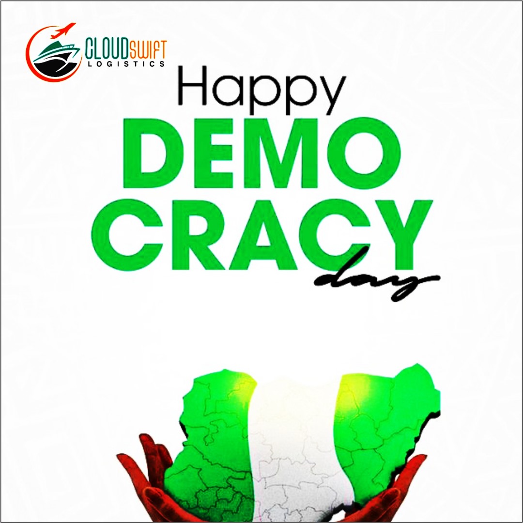 Cloudswiftlogs's tweet image. From Lagos to Toronto, democracy gives us the freedom to connect worlds. We honor Nigeria’s resilience today. 🌍🚚 #FreedomInMotion

Email us at: cloudswiftlogistics@gmail.com
Follow us on social media platforms

#cloudswiftlogistics #cloudswiftlogs #NigerianDemocracyDay #June12