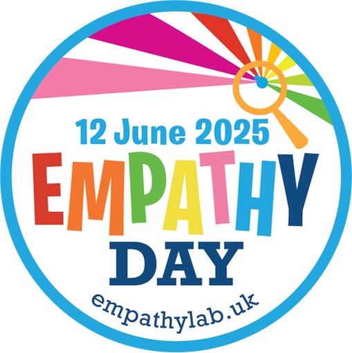 Happy #EmpathyDay!  Throughout the Empathy Festival children have been decorating empathy resolution bunting.  Children from The Word, Cleadon Park, Jarrow Focus and Hebburn Libraries all contributed to this colourful and thought provoking display which is now on show in The Word
