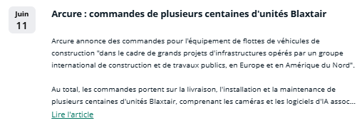 HervierSylvie's tweet photo. #Arcure $ALCUR
Etonnante, cette baisse ce matin sur l'info d'hier 🤔quelqu'un a une idée ? on achète le dip ? 🫢 https://t.co/MQIPhvvvU9