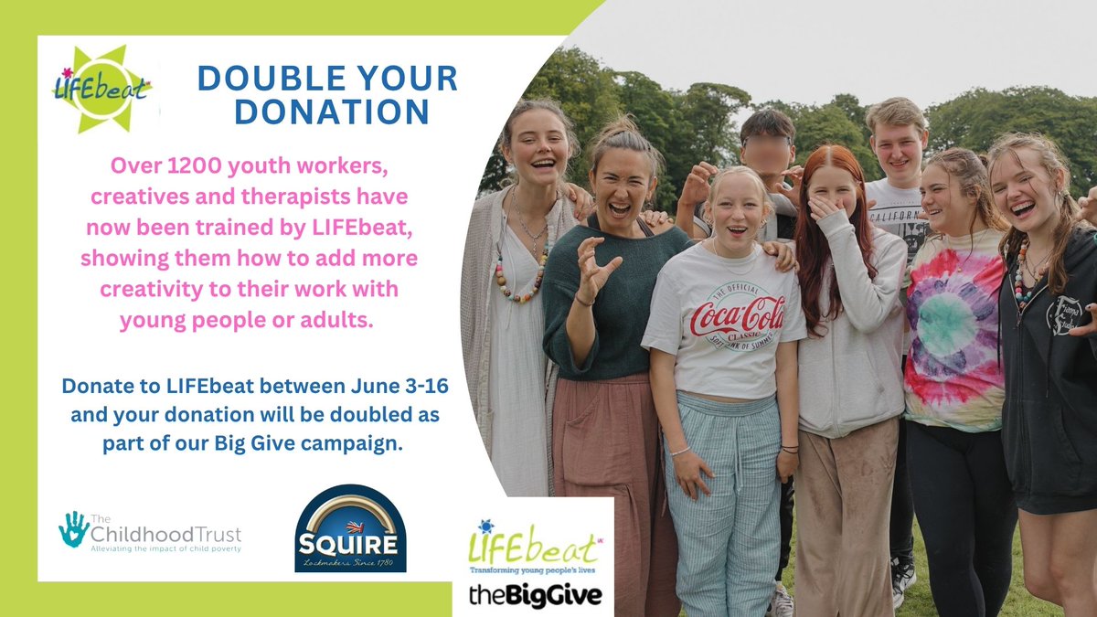 It's the Big Give 2025! 

Link to donate: donate.biggive.org/campaign/a05WS…

#championsforchildren #championsforchildren2025 #BigGive #BigGive2025 #youngpeople #creativity #community #charity #youthworkers #youthwork #wellbeing