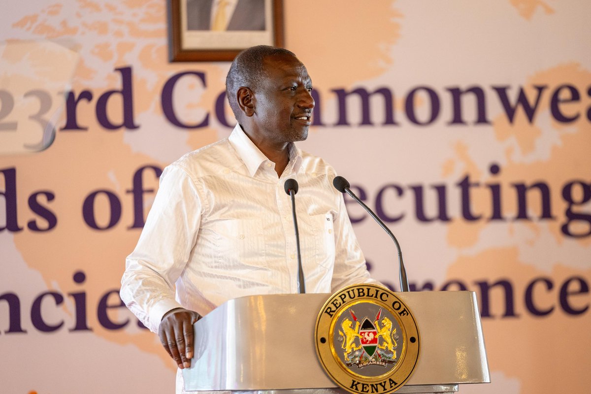 William Samoei Ruto, PhD tweet media