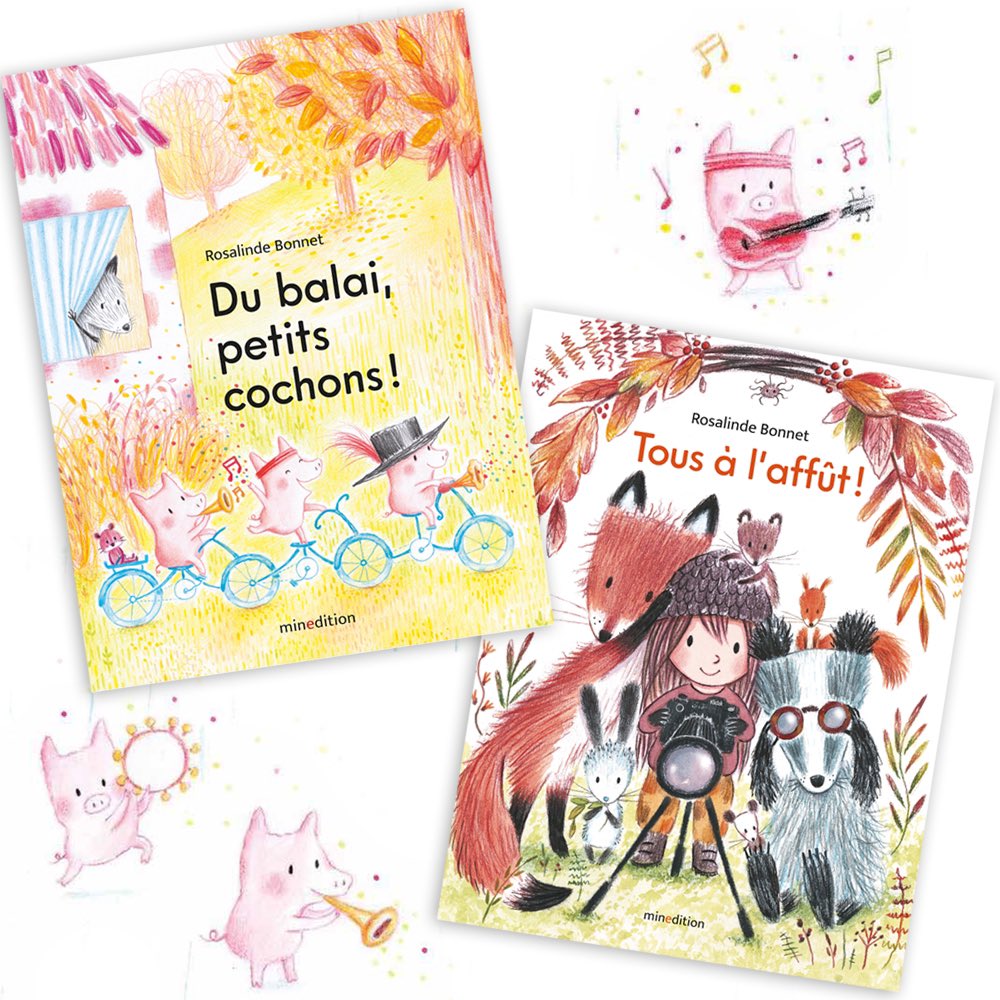 📚✏ Rencontrez Rosalinde Bonnet au Festival Rêves d’Océans ! 🌊✨
Les 14 et 15 juin, notre talentueuse autrice-illustratrice Rosalinde Bonnet sera présente au Festival du livre jeunesse &amp; BD Rêves d’Océans au Pouldu !
🎉 Venez découvrir ses albums pleins d’humour et de nature!