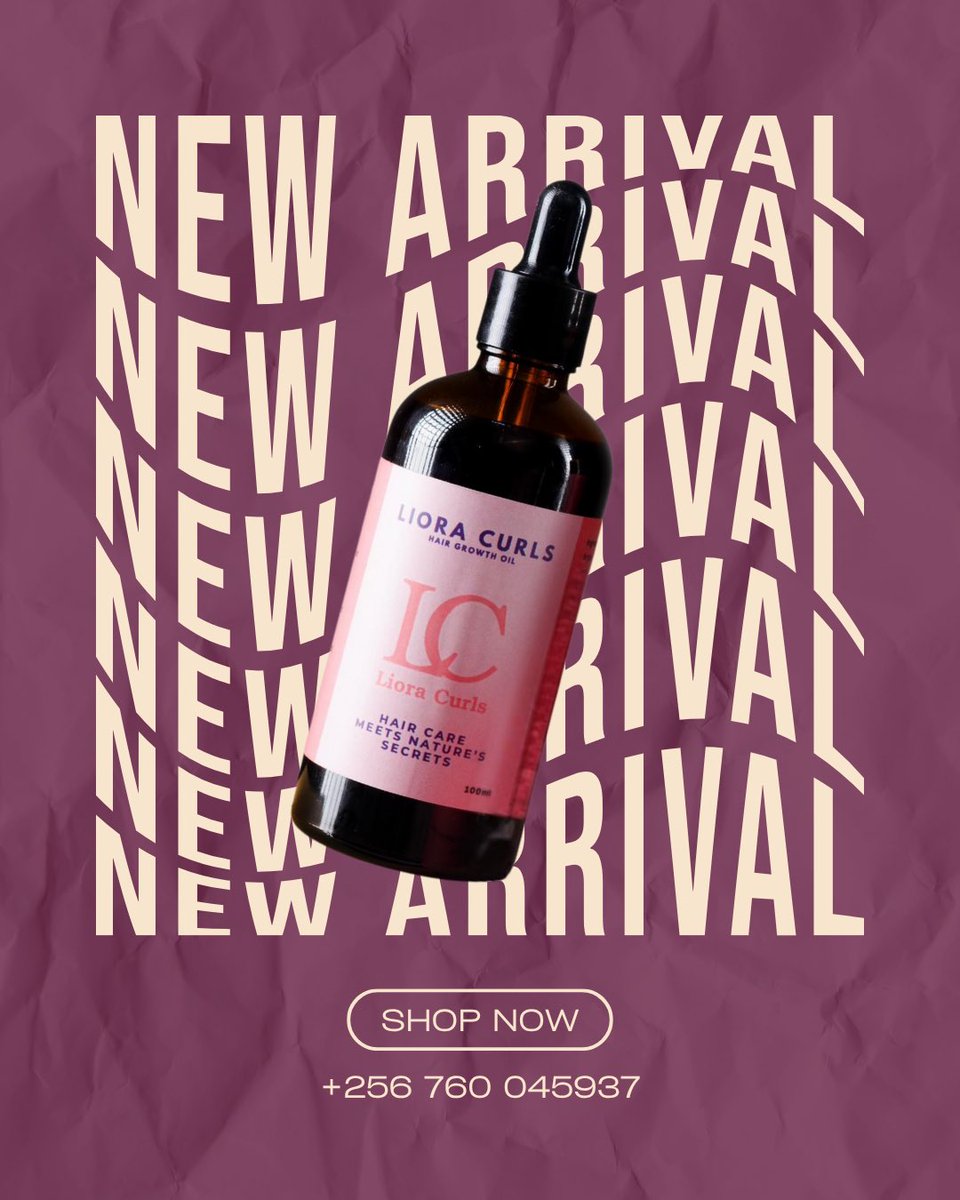 lioracurls's tweet photo. Say hello to our 100ml dropper bottle: designed for targeted application and zero waste. Perfect for nourishing your scalp, sealing in moisture, and boosting healthy hair growth ✨

100ml Dropper Bottle – UGX 50,000

Tap the WhatsApp link in bio to order or ask a question https://t.co/Gi5Wf6PcNV