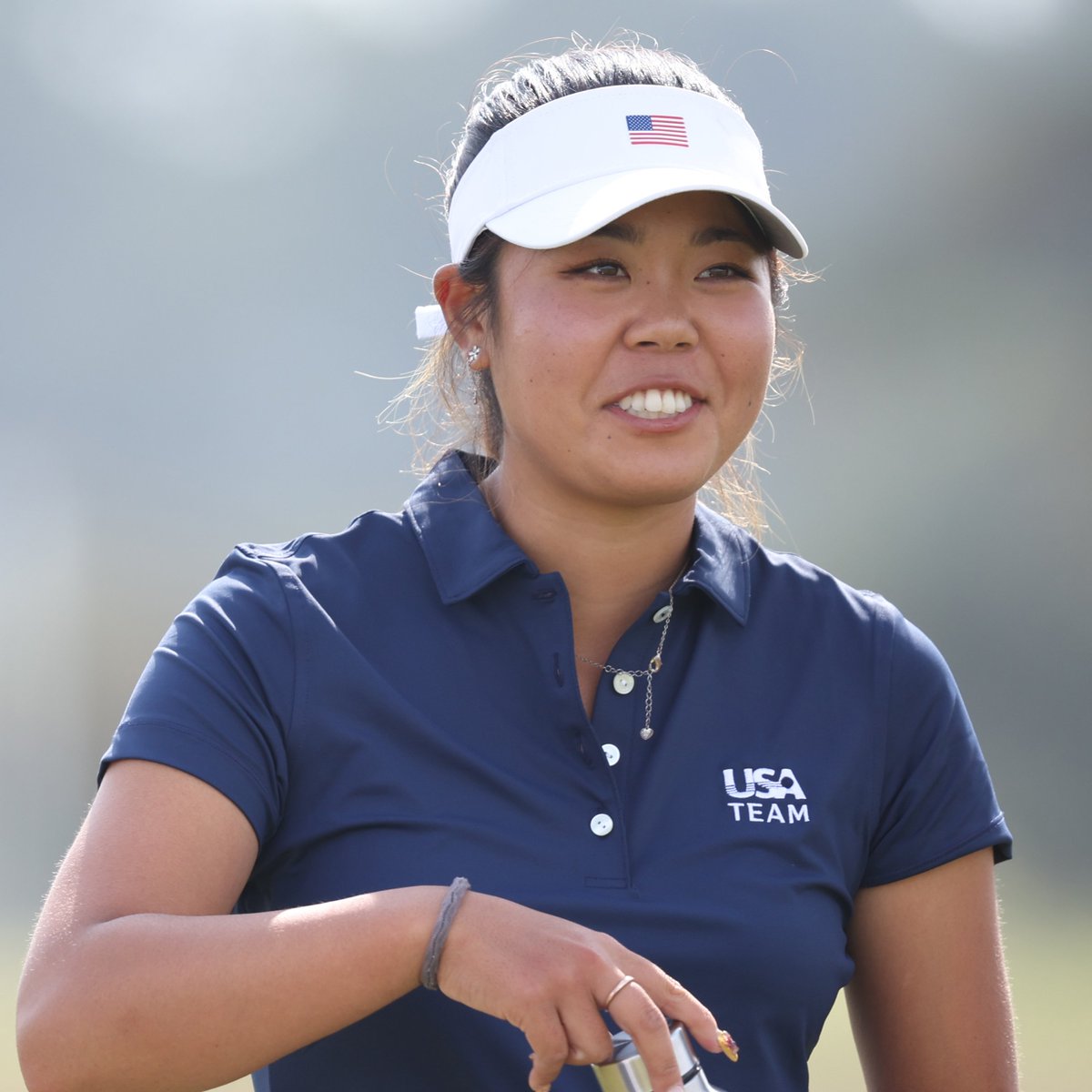 The first golfer in the last-32 of The 122nd Women's Amateur Championship 🏆

The number one seed and leading qualifier, Jasmine Koo 🇺🇸