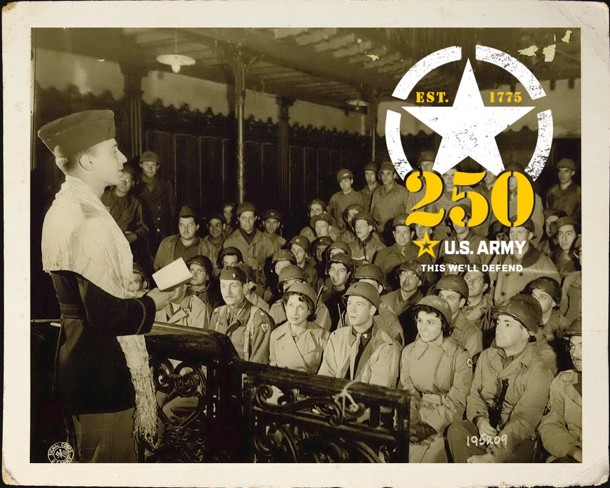 ArmyChaplains's tweet image. For 250 years, Chaplains have served Soldiers of all faiths—on the front lines, in field tents, and in quiet prayer—ensuring spiritual resilience in the face of adversity.
We’re honored to serve those who serve.
#Army250 #ArmyChaplainCorps